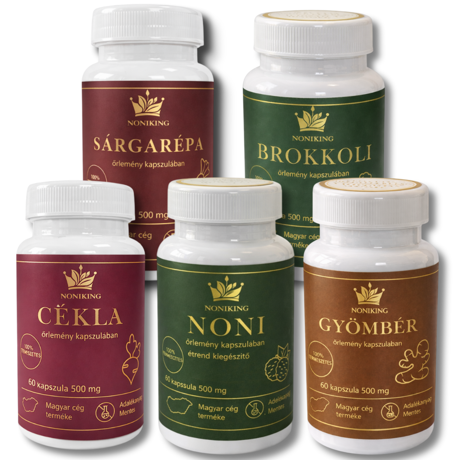 Antioxidáns támogató csomag <br> (5*60 db kapszula)